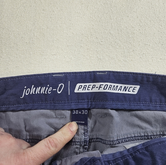 Johnnie-O Prep-formance Pants 38x30 Cloudbreak Stretch - Picture 5 of 9